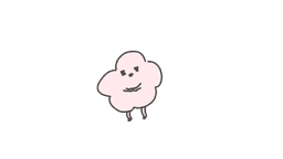 食べものを前にしたパフ